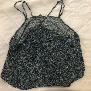 Floral Halter Top